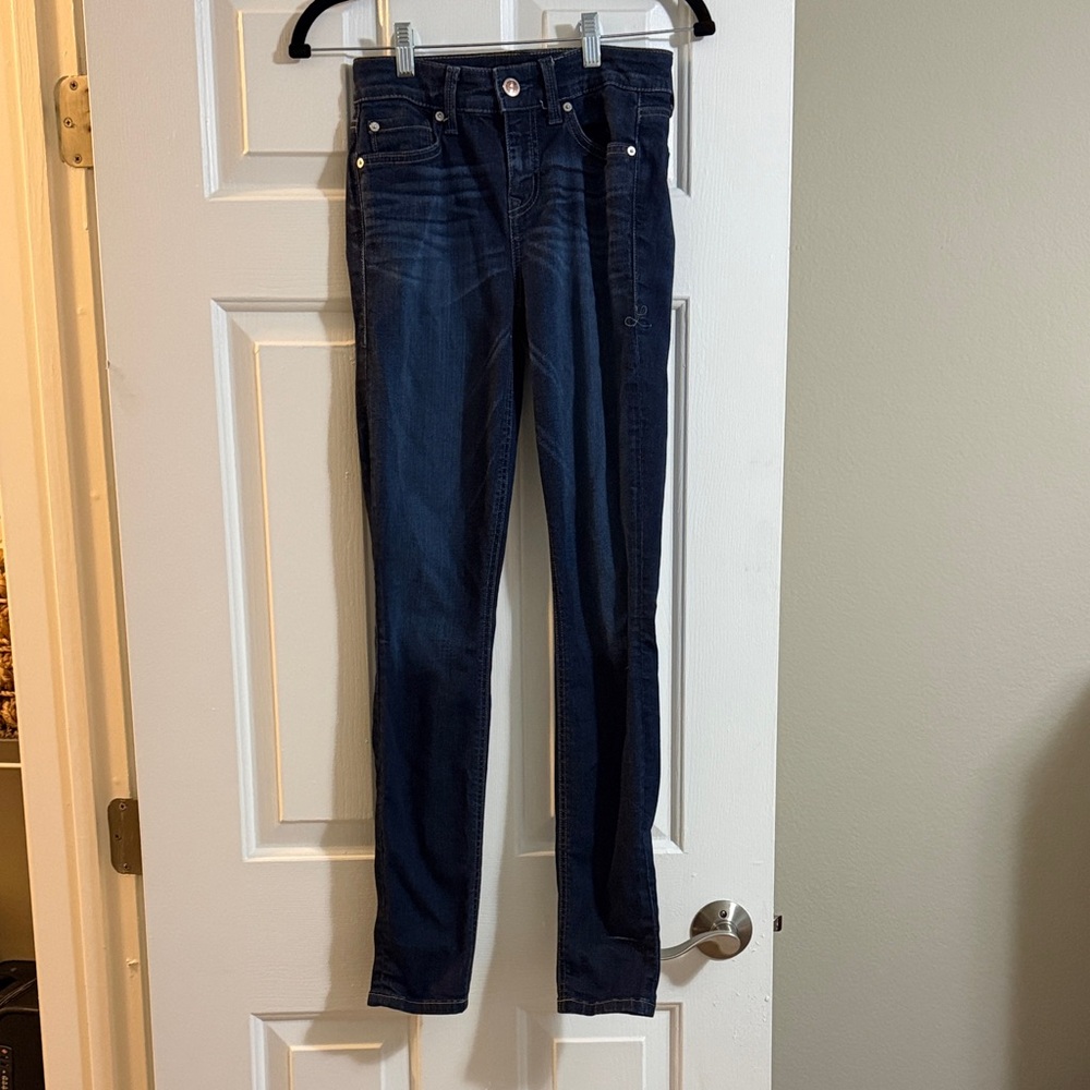 Level 99 Midnight Blue Skinny Jeans